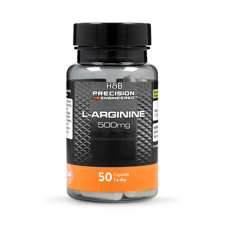 L-Arginine 500mg 50 Capsules